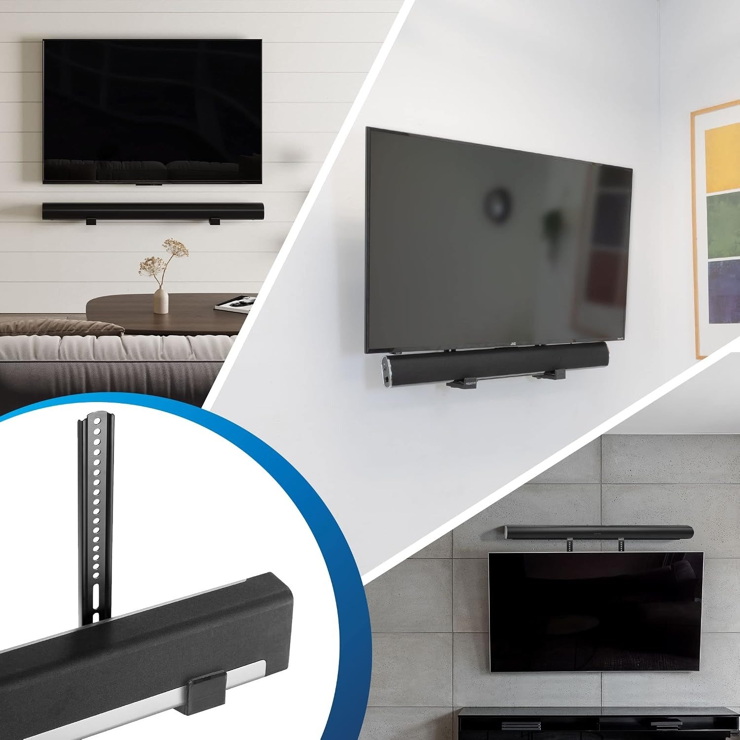 2-in-1 Universal Soundbar Bracket