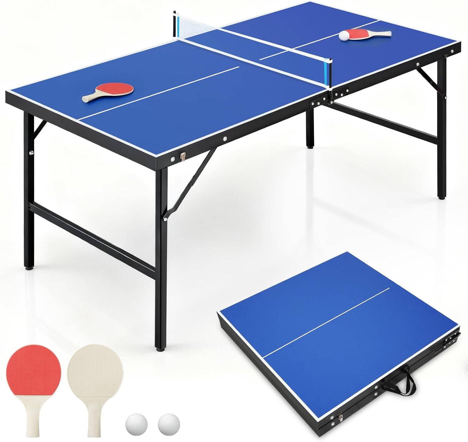 Foldable Indoor Outdoor Ping Pong Table