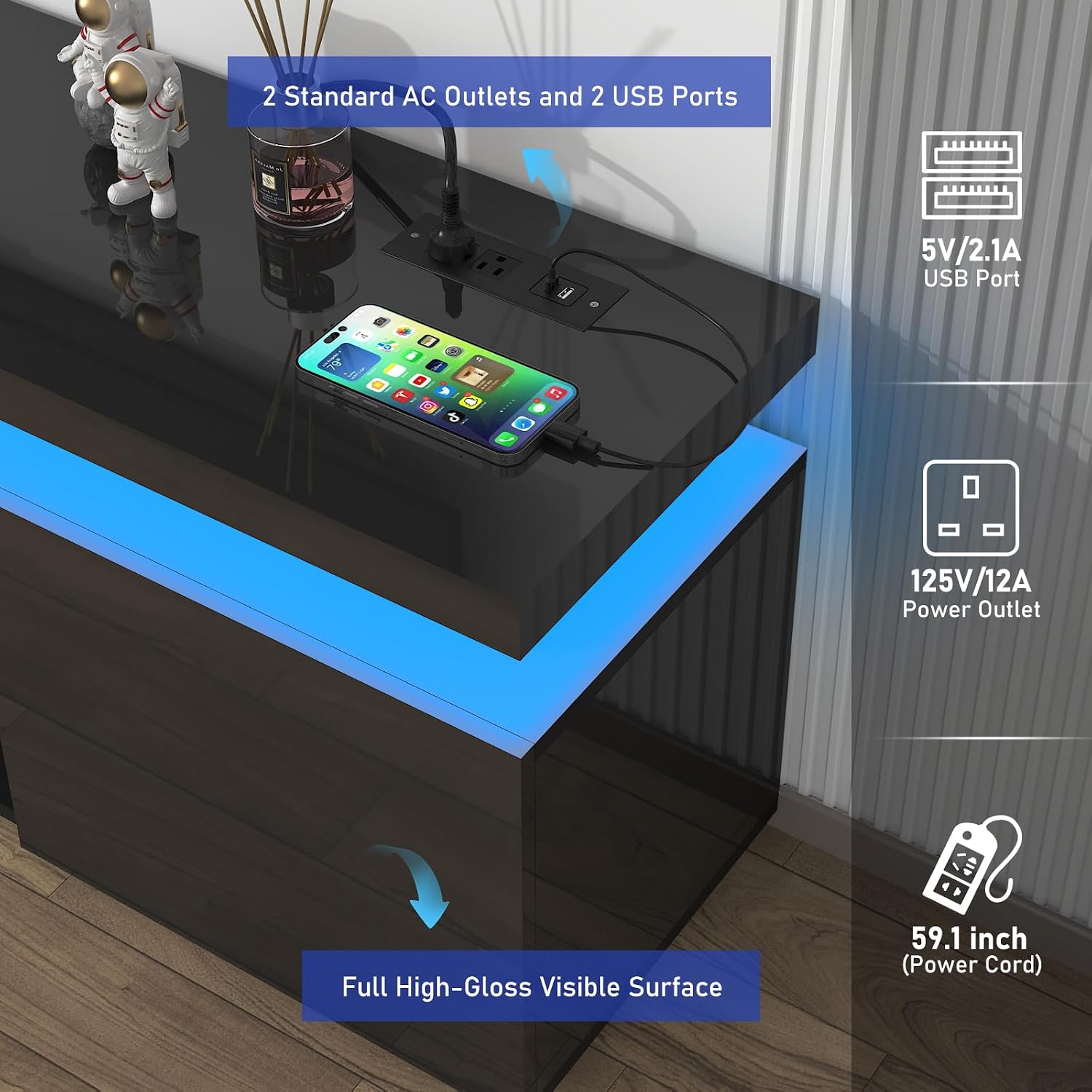 Modern LED TV Stand