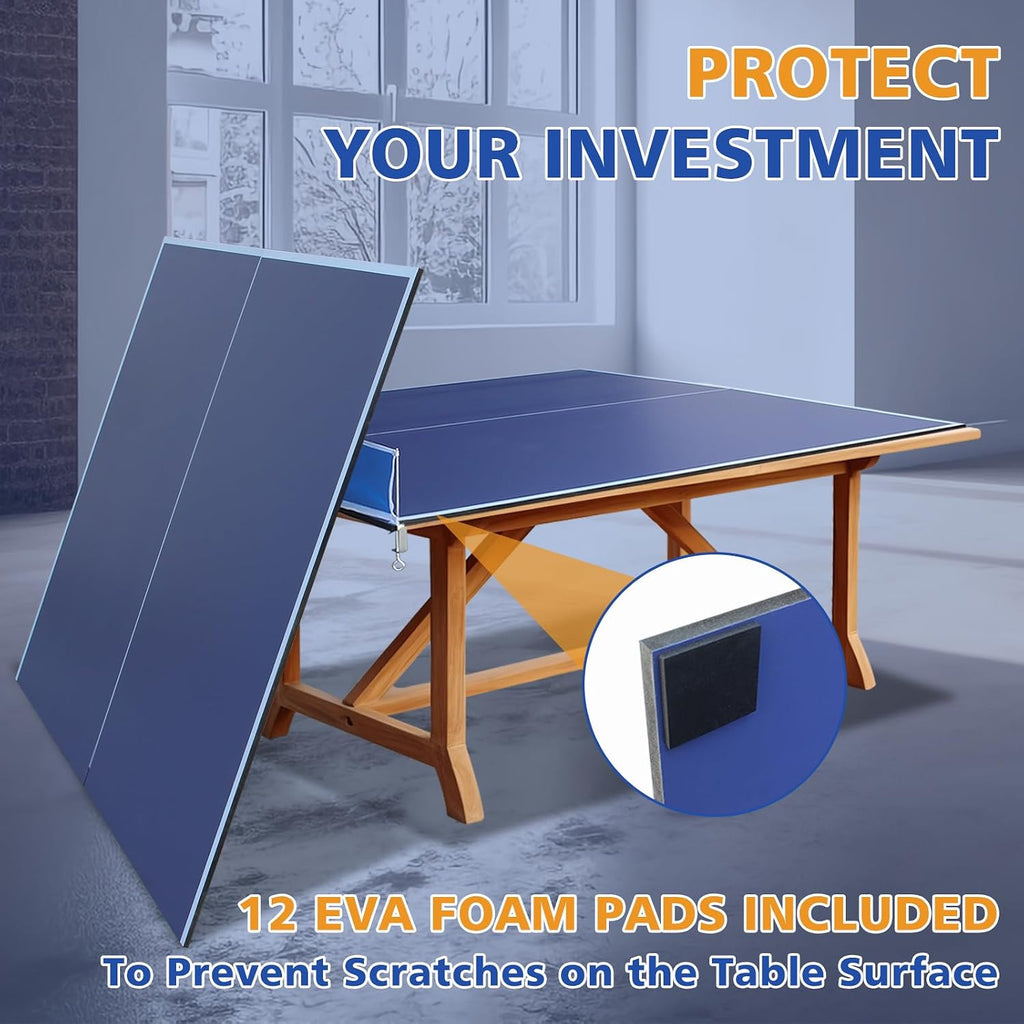 Adjustable Size Ping Pong Conversion Top For Pool Table