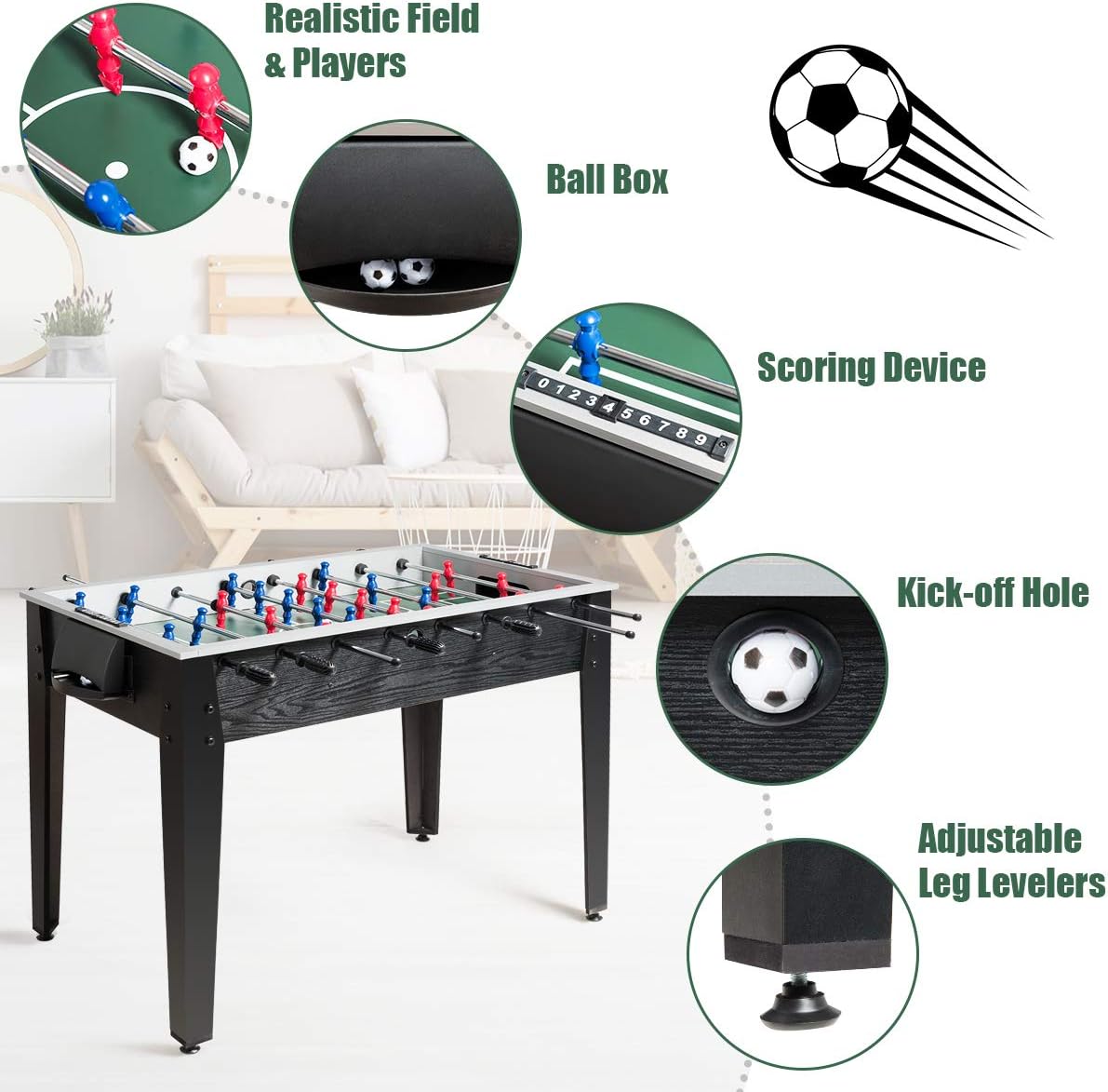 Wooden Foosball Table