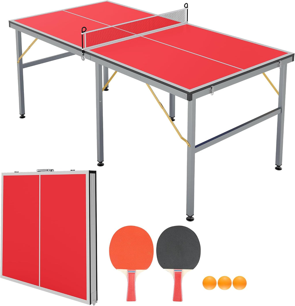 Portable Ping Pong Table Set