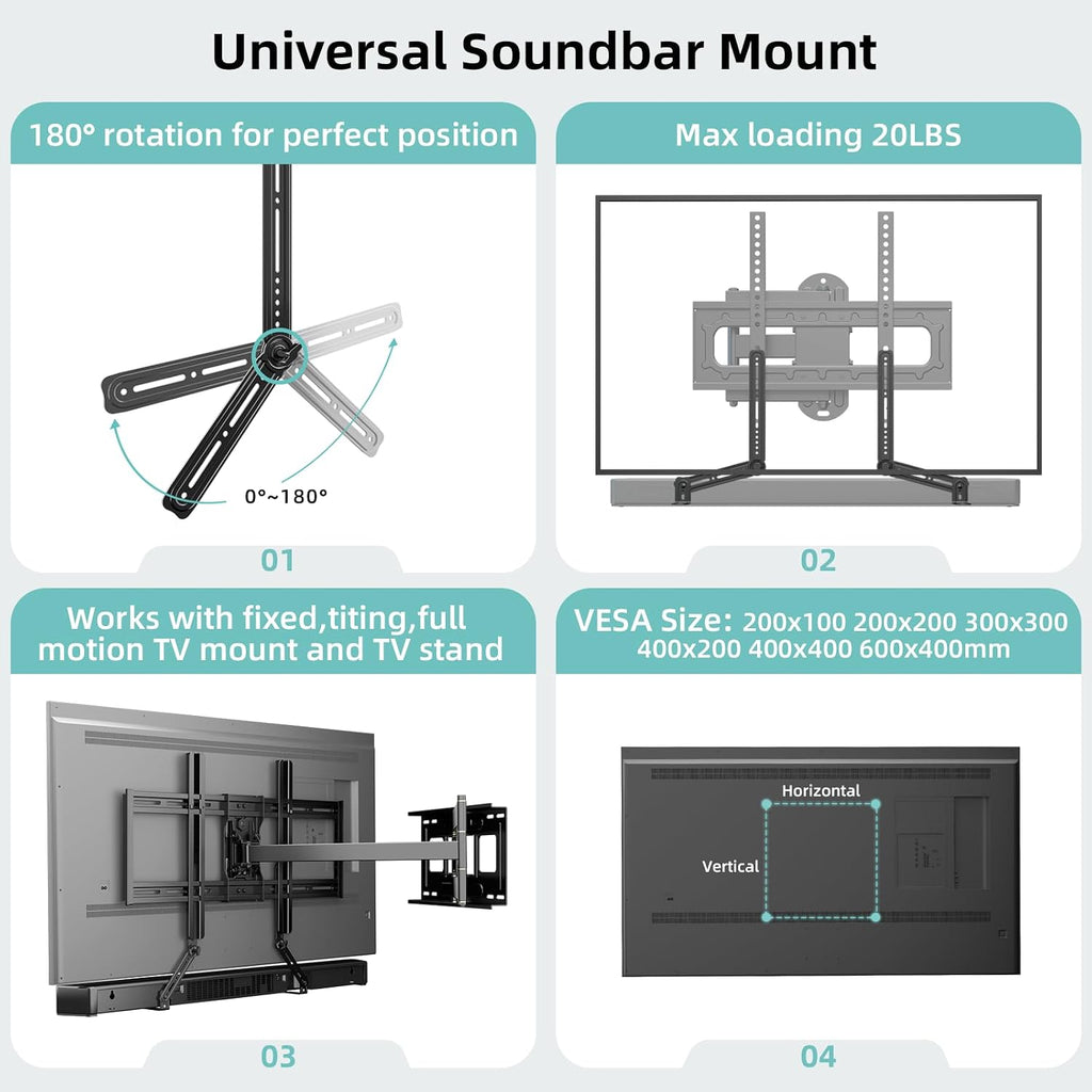 Adjustable Soundbar Mount