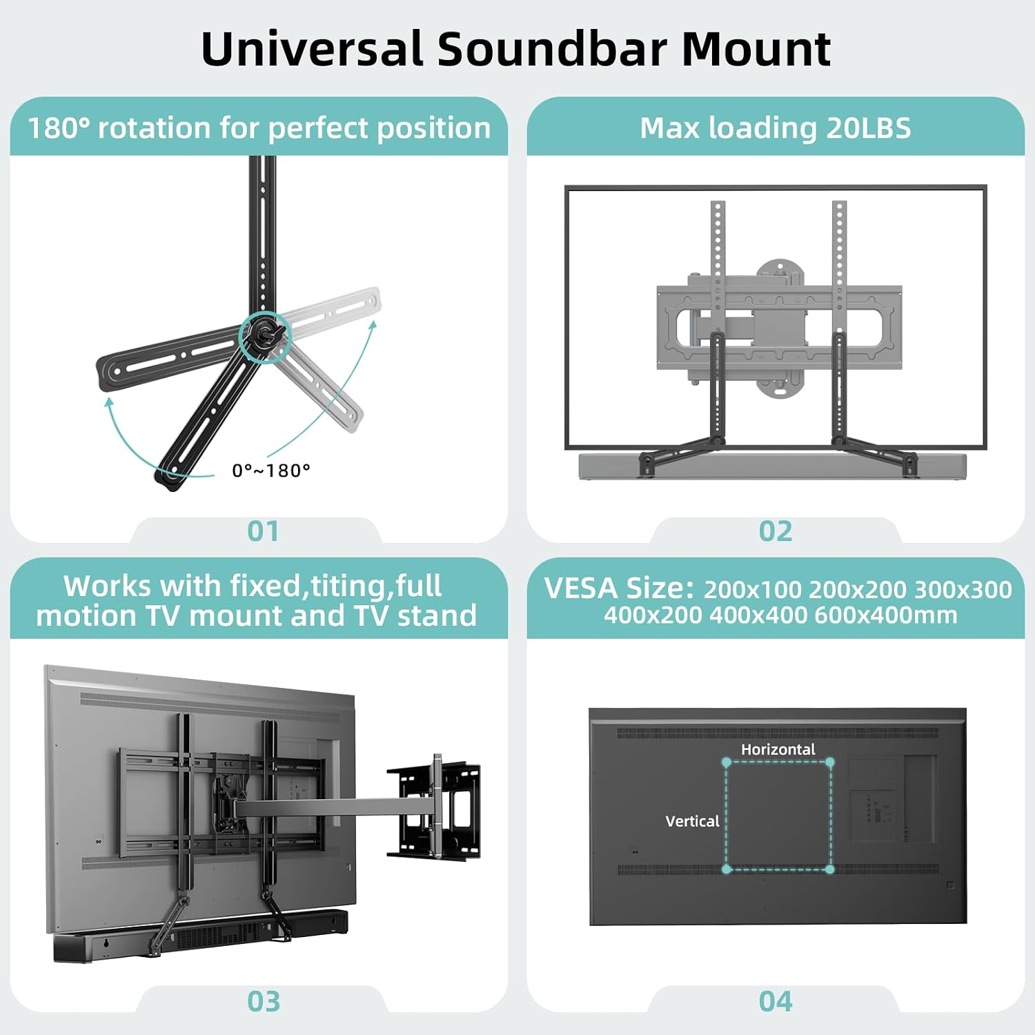 Adjustable Soundbar Mount