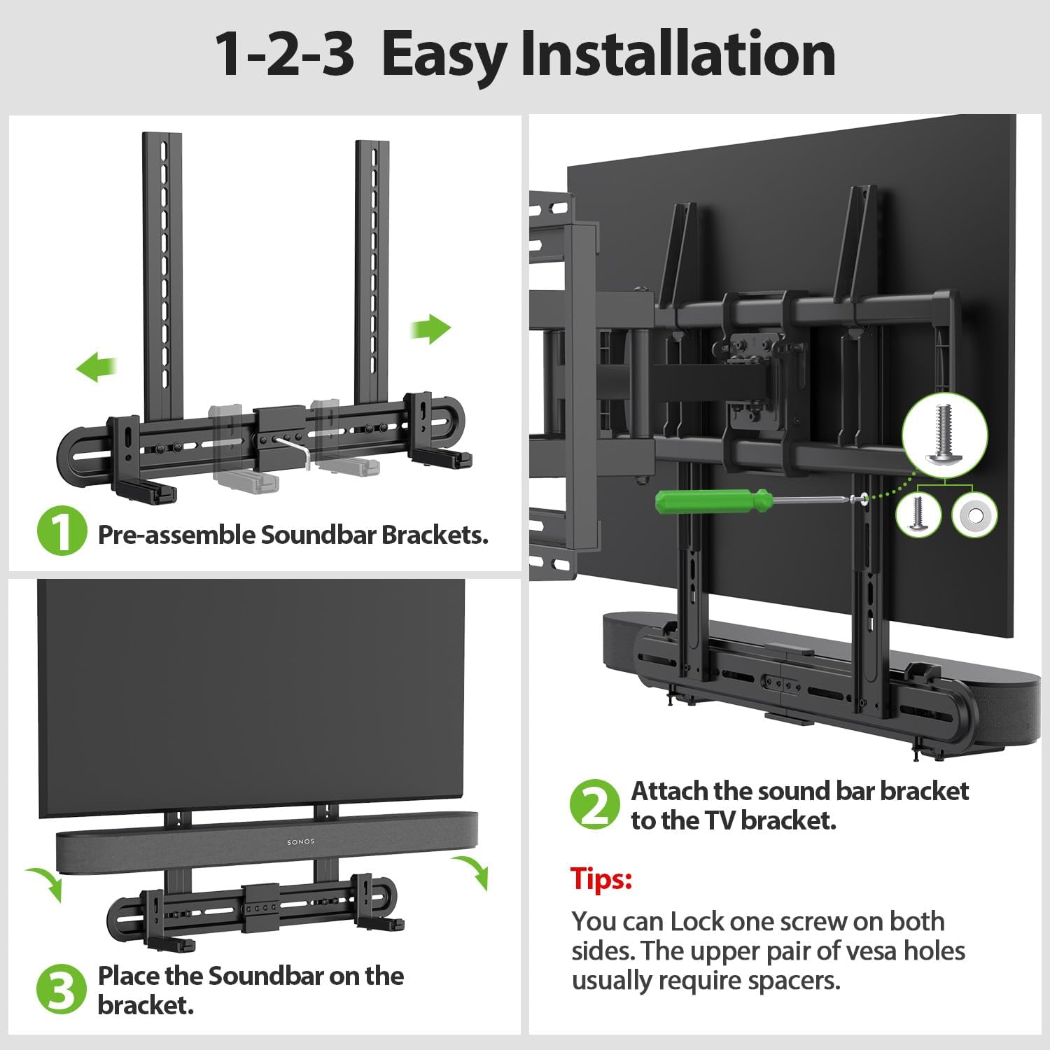 Universal Soundbar Bracket