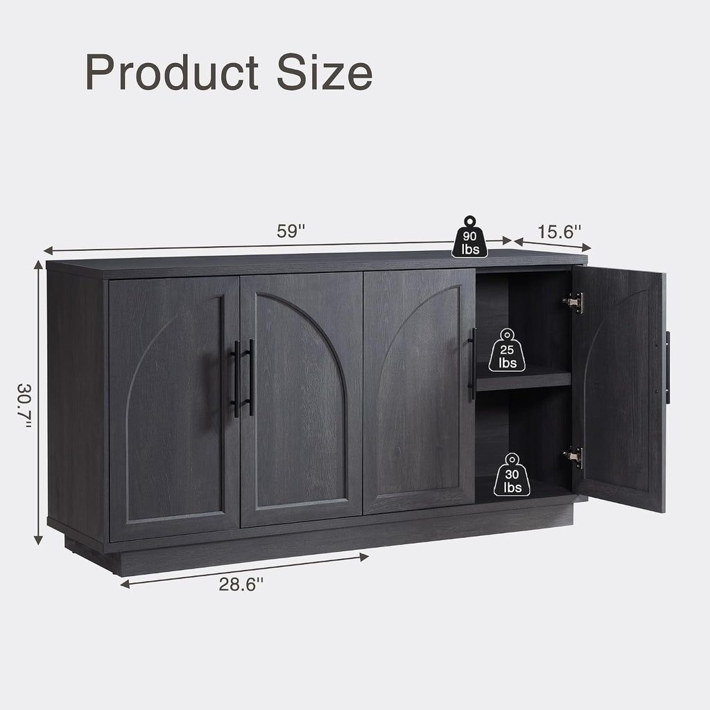 Arched Sideboard Buffet