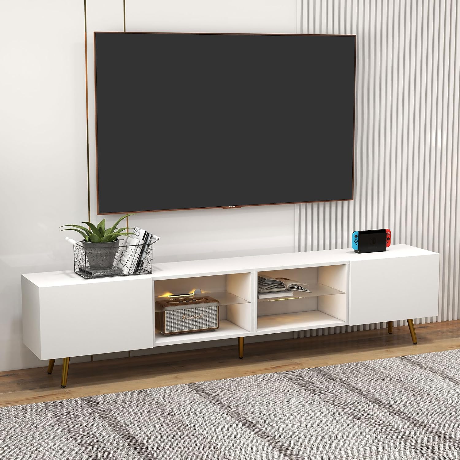 Home Modern LED TV Stand