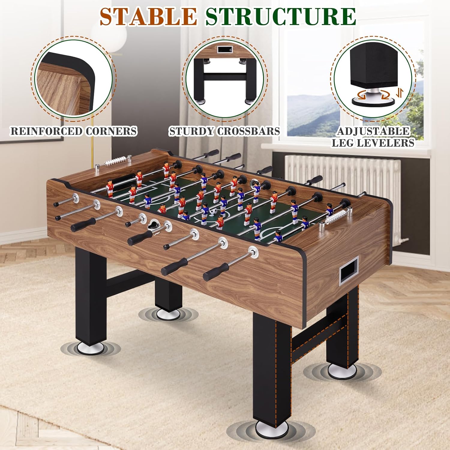 Large Adult Foosball Table