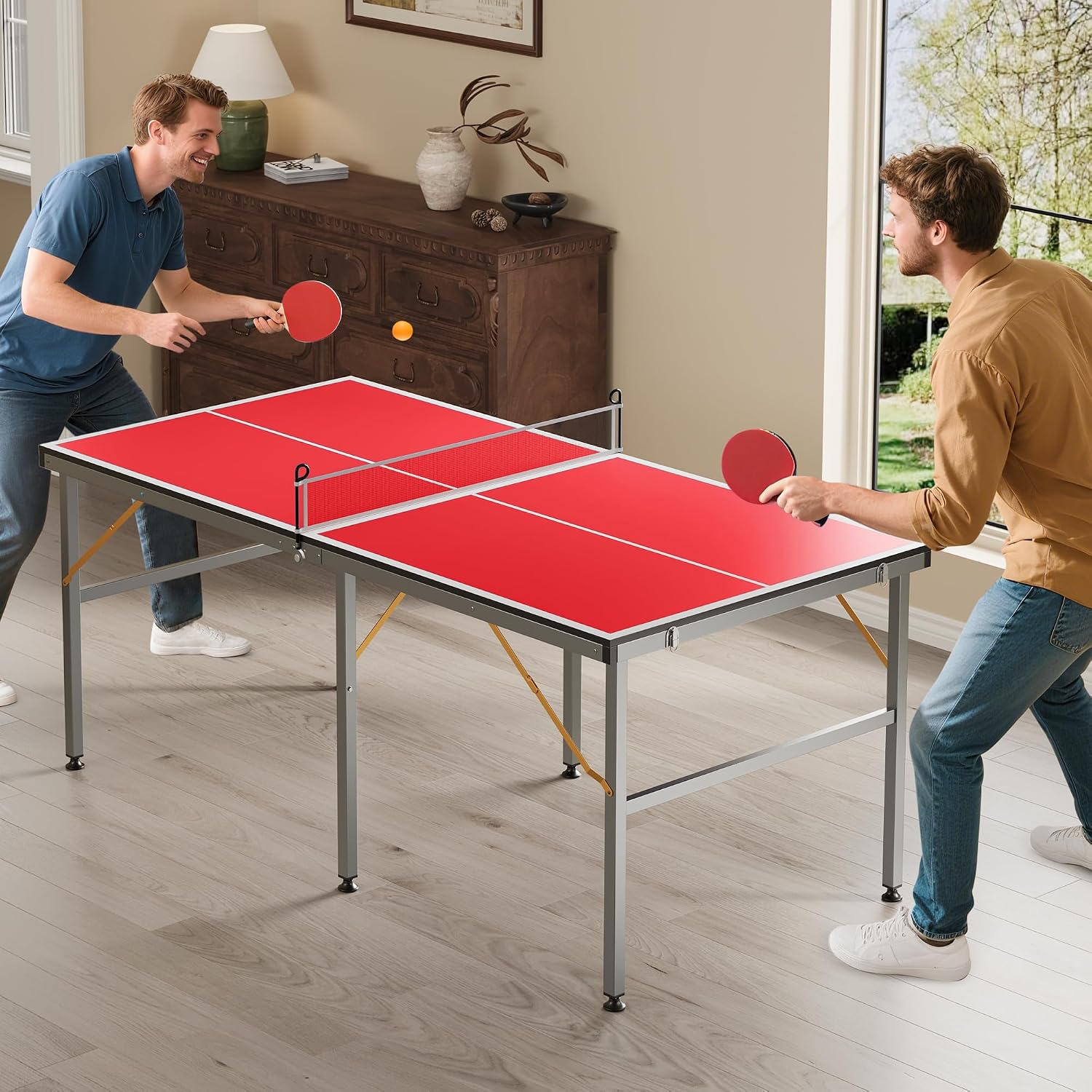 Portable Ping Pong Table Set