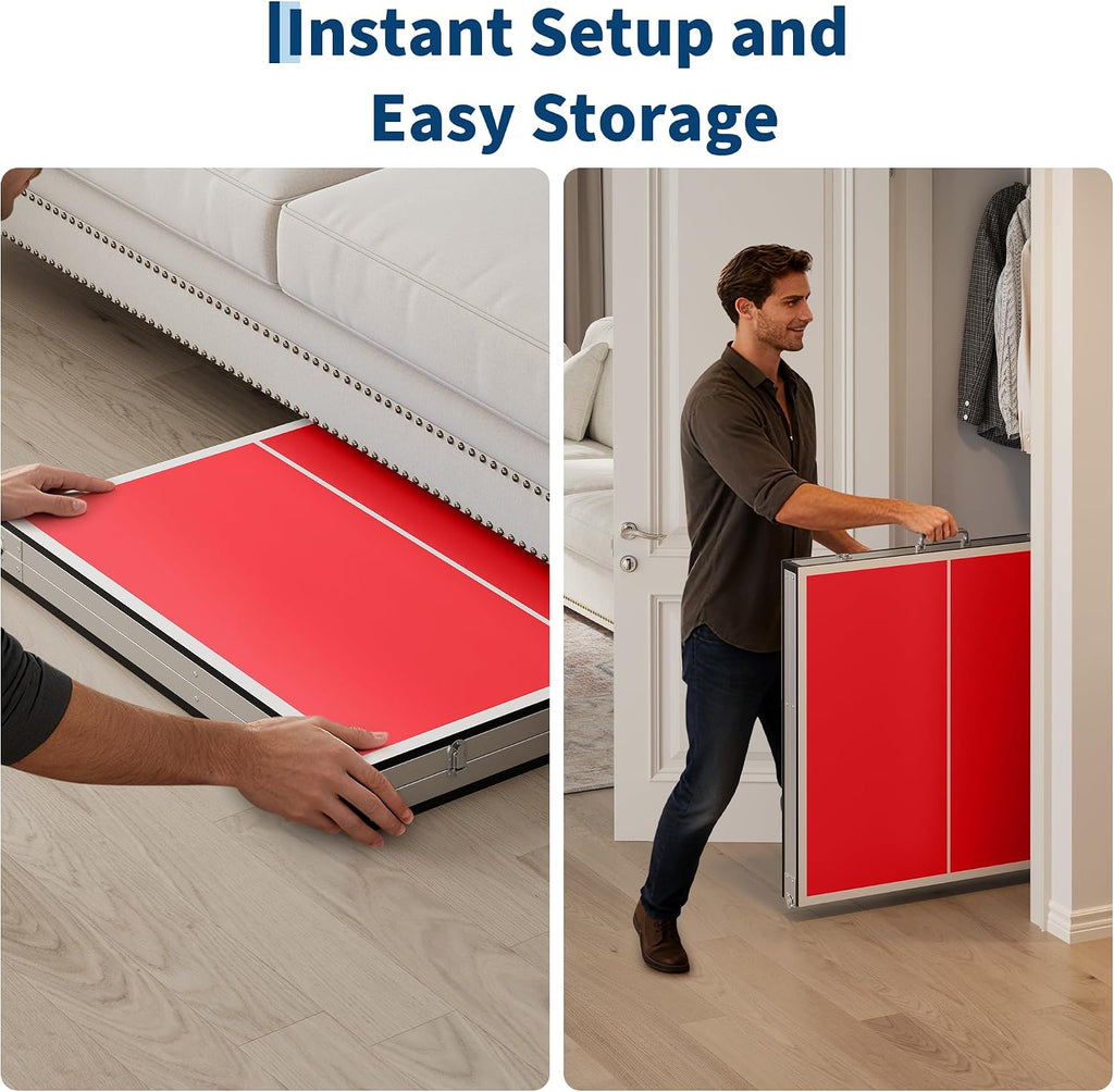 Portable Ping Pong Table Set