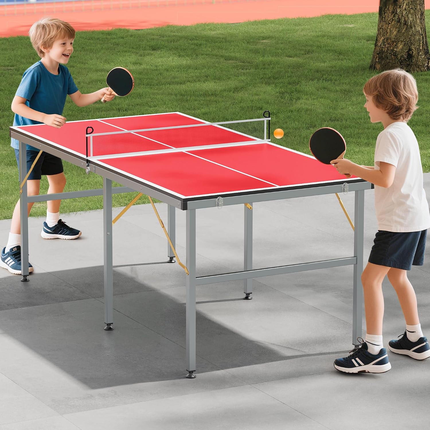Portable Ping Pong Table Set