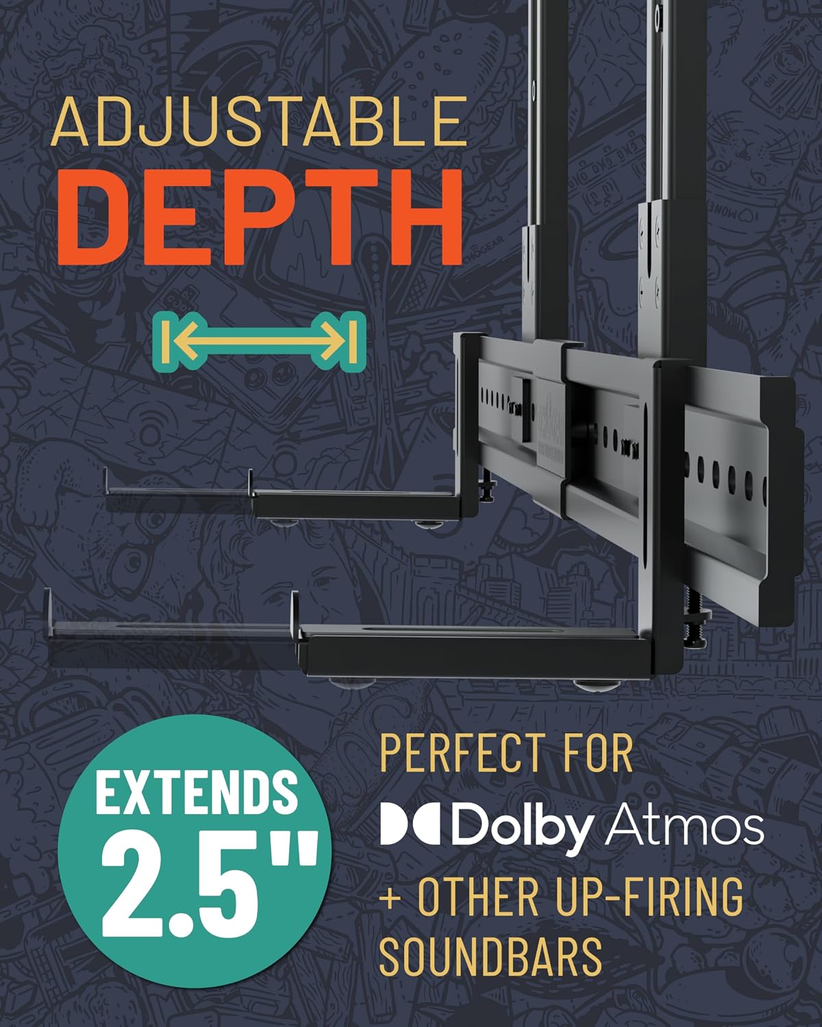 Universal Soundbar Mount