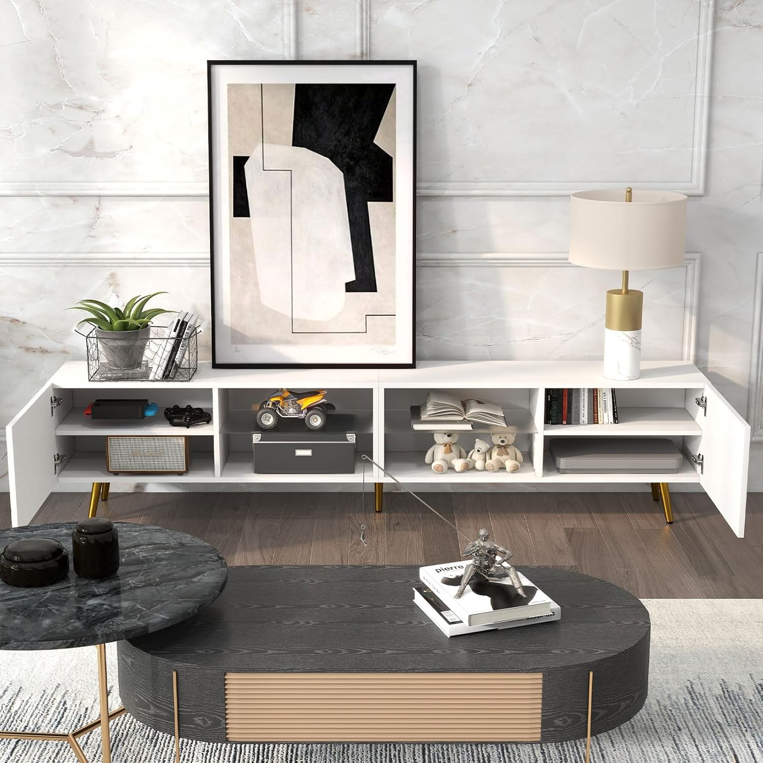 Home Modern LED TV Stand