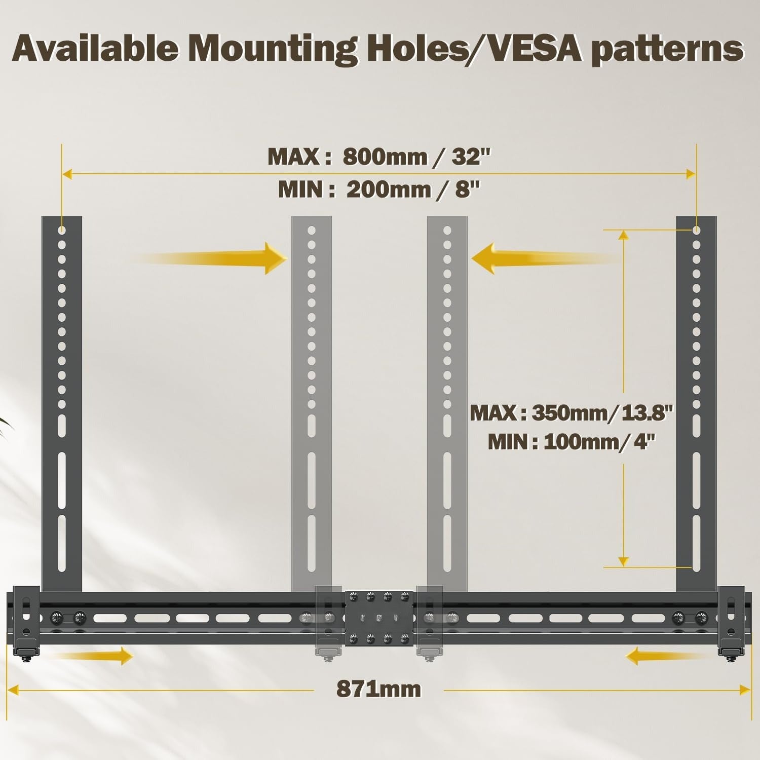 Dream Adjustable Soundbar Bracket